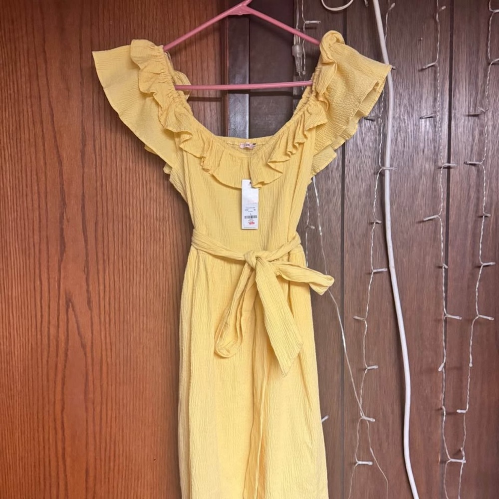 Francesca's Yellow dress